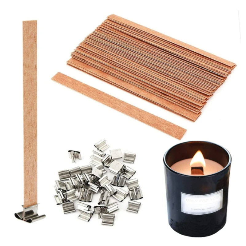 Woodworking Z Clips - 30pcs High Quality Wooden Candle Wick
