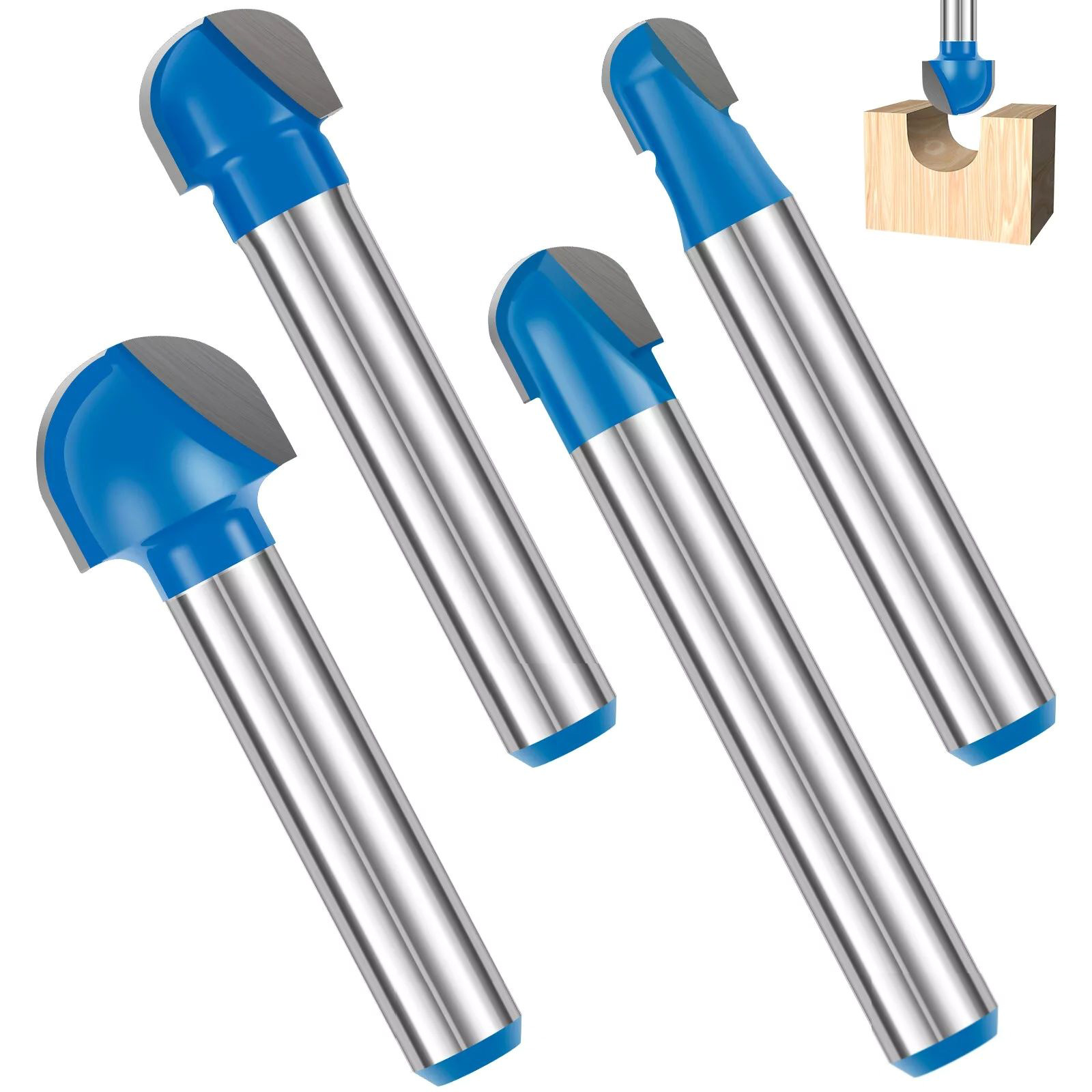 Woodworking Kickback - 4Pcs 1/4