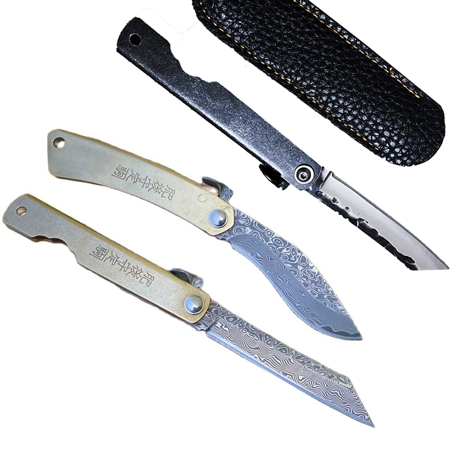 Woodworking Japanese Tools - Pocket Knife Folding knife Higonokami Japanese