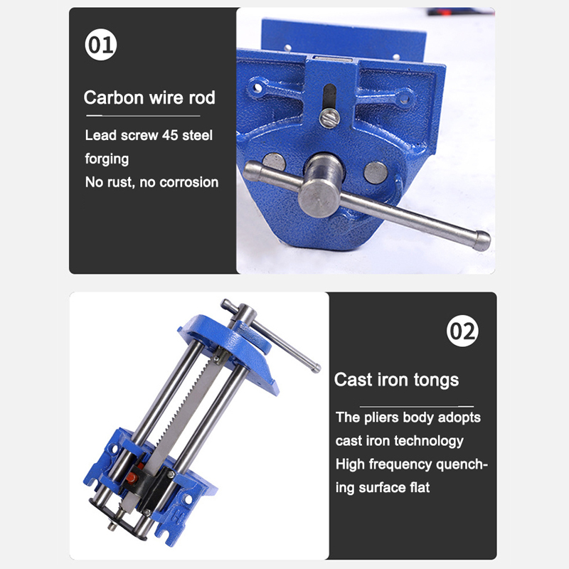9 Inch Carbon Steel Woodworkin - Woodworking Vice Quick Release ulasan dan harga