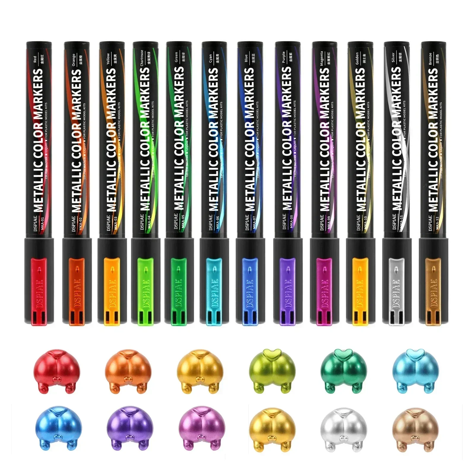 DSPIAE 12pcs MKA Super Metalli - Woodworking Hobby Kits ulasan dan harga