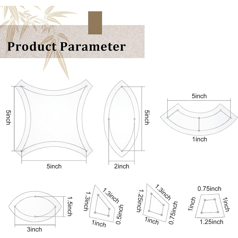 7 Shapes Double Wedding Ring A - Woodworking Templates ulasan dan harga