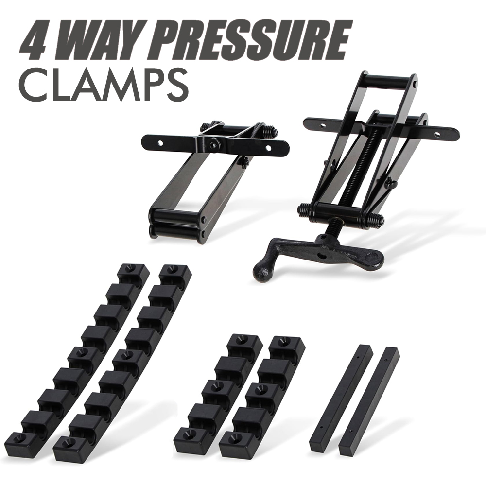 4 Way Pressure Clamps Set Cust - Woodworking Z Clips ulasan dan harga