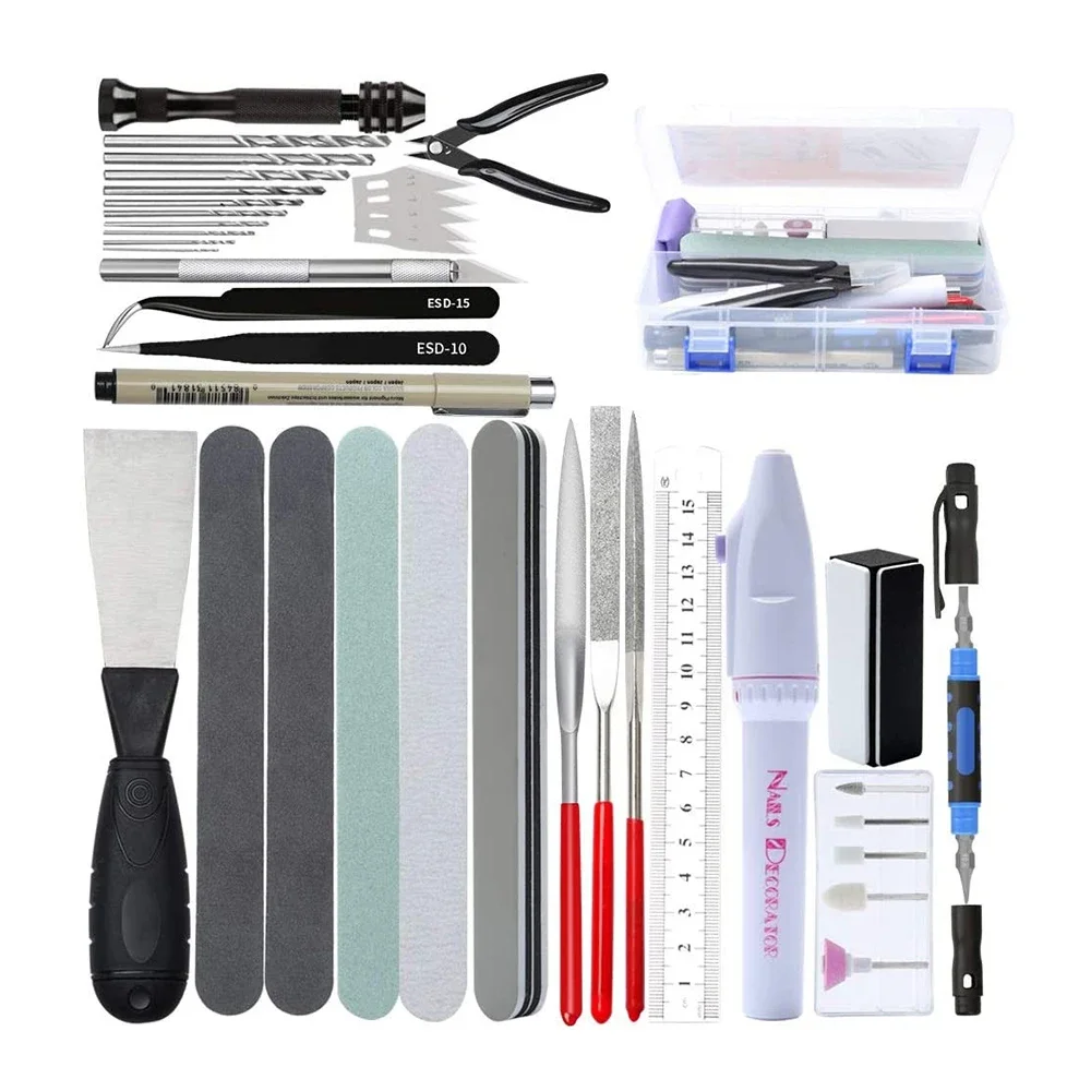 42 in 1 Model Building Tool Se - Woodworking Hobby Kits ulasan dan harga