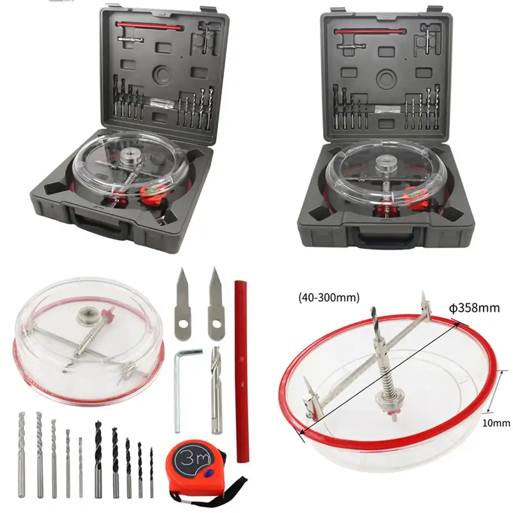 Adjustable Hole Saw Cutter Dri - Woodworking Saw ulasan dan harga