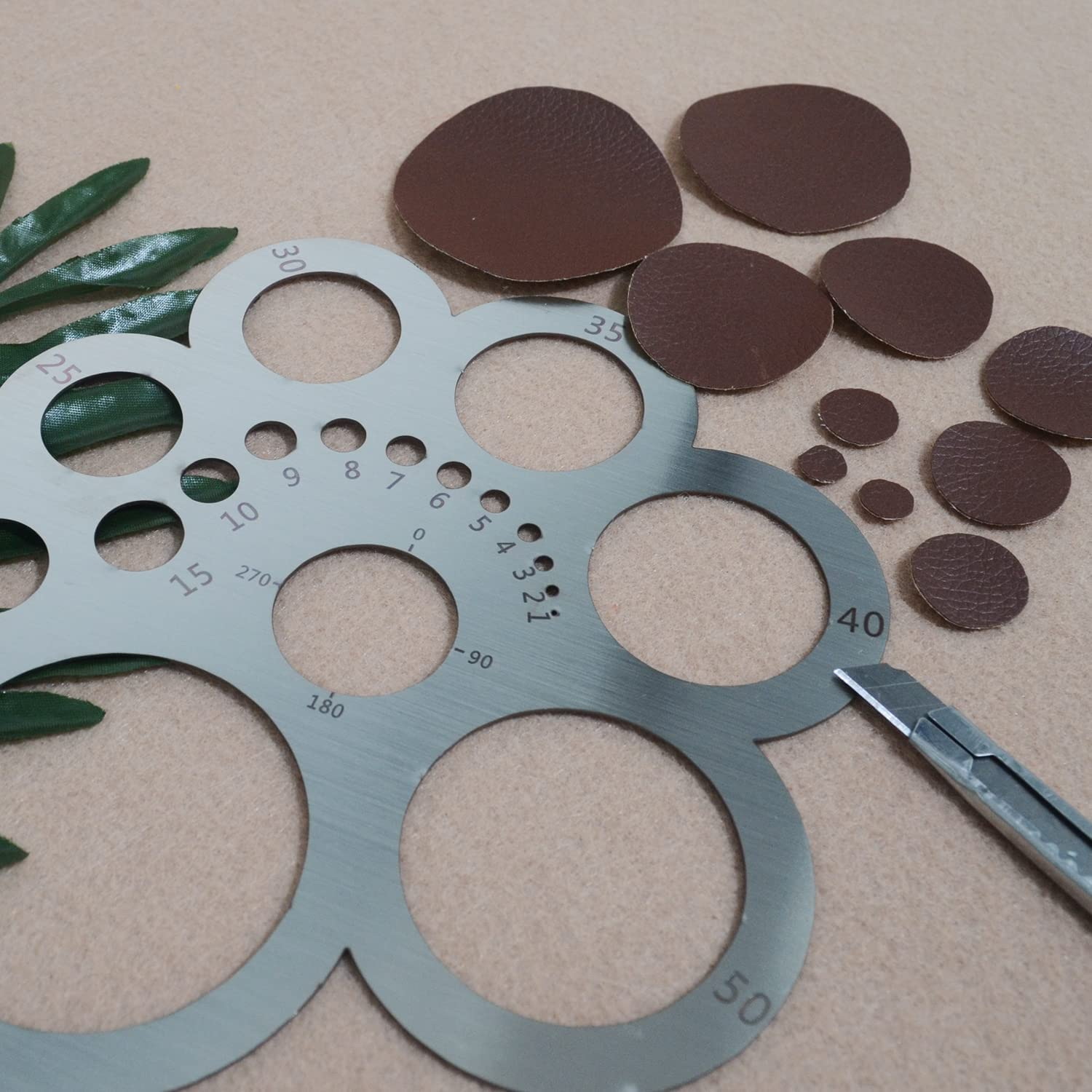 -[33A Tvdae] Leather Cutting T - Woodworking Templates ulasan dan harga