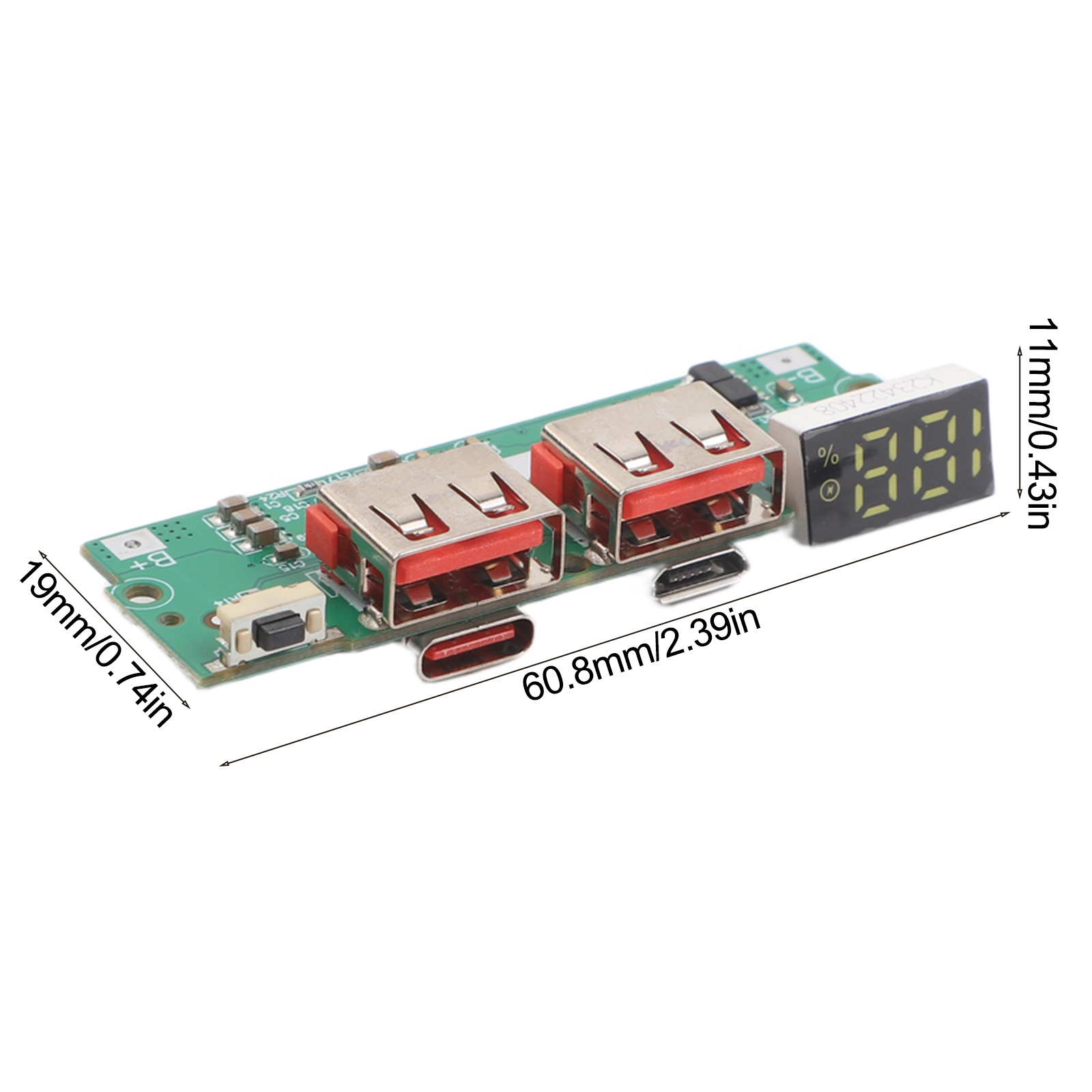 Digital Display 22.5W Fast Cha - Woodworking Qc ulasan dan harga