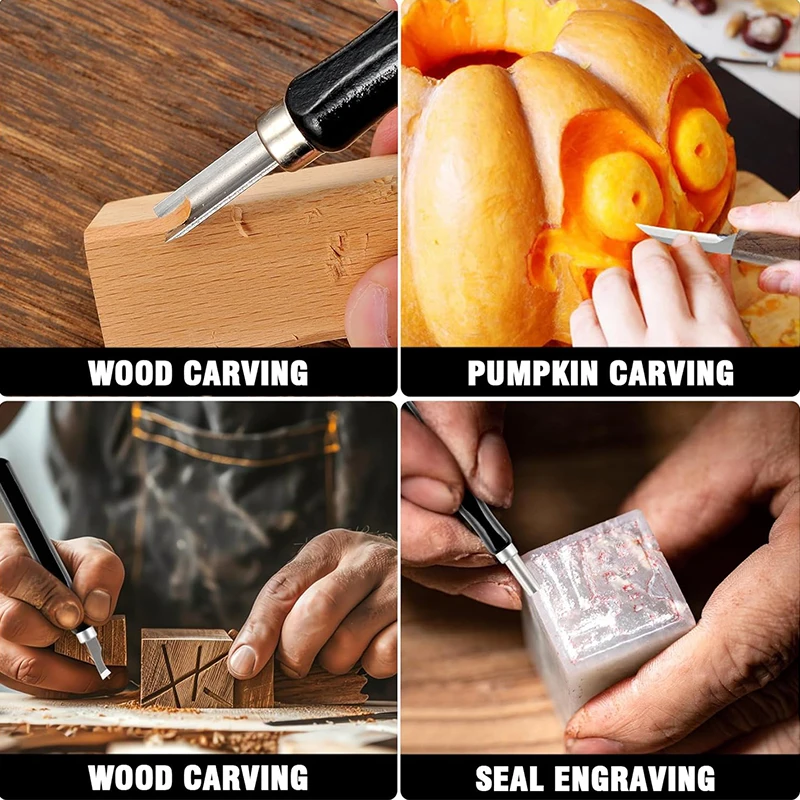 Wood Carving Kit 17Pcs Wood Ca - Woodworking Kits For Adults ulasan dan harga