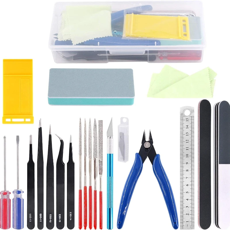 21pcs Modeler Basic Tools Craf - Woodworking Hobby Kits ulasan dan harga