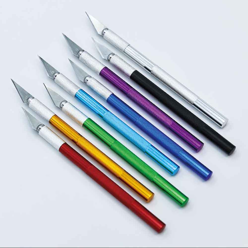 10PCS  Sharp Exacto Knife Set  - Woodworking Hobby Kits ulasan dan harga