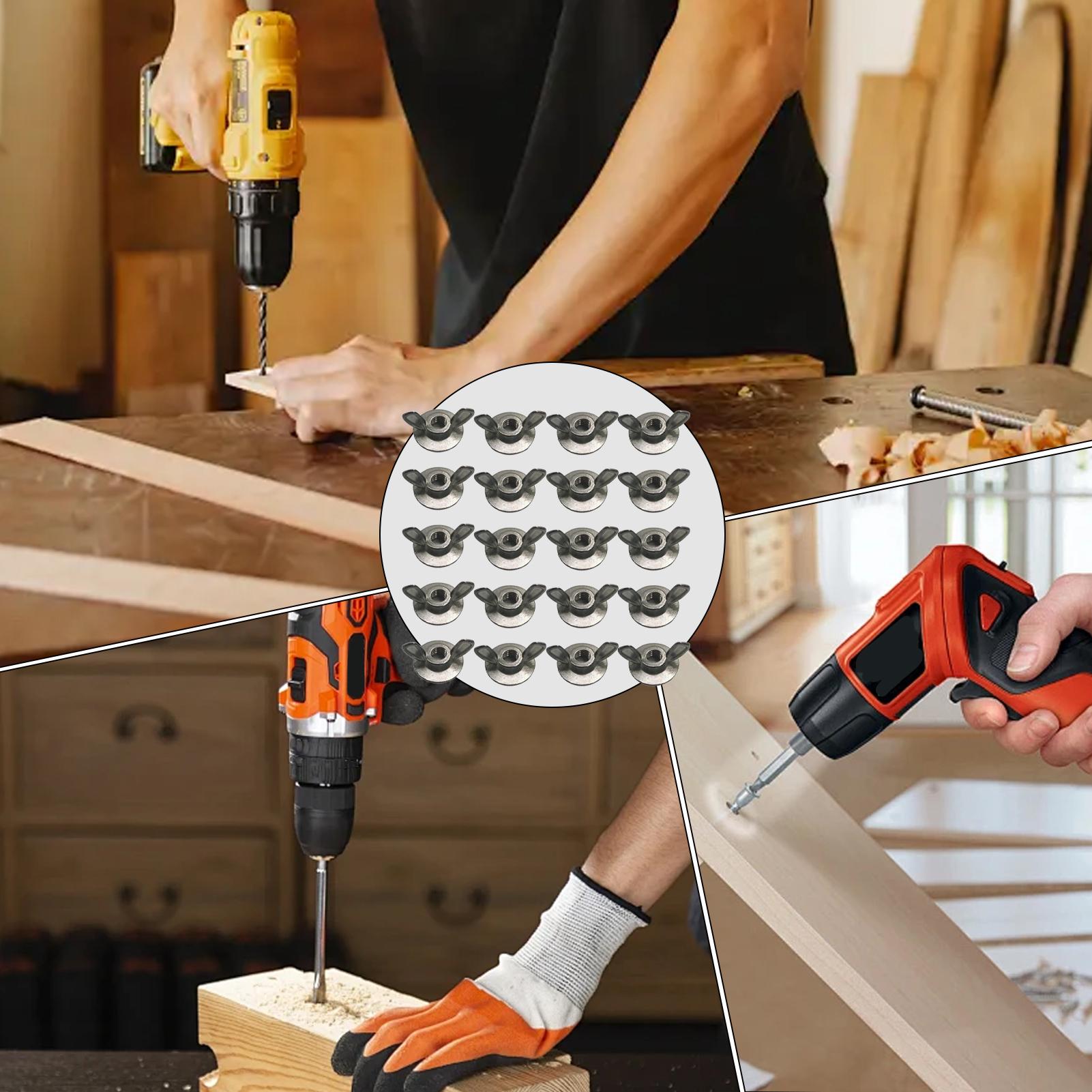 Wing Nut Kit 1/4-Inch Steel Er - Woodworking Kits For Adults ulasan dan harga