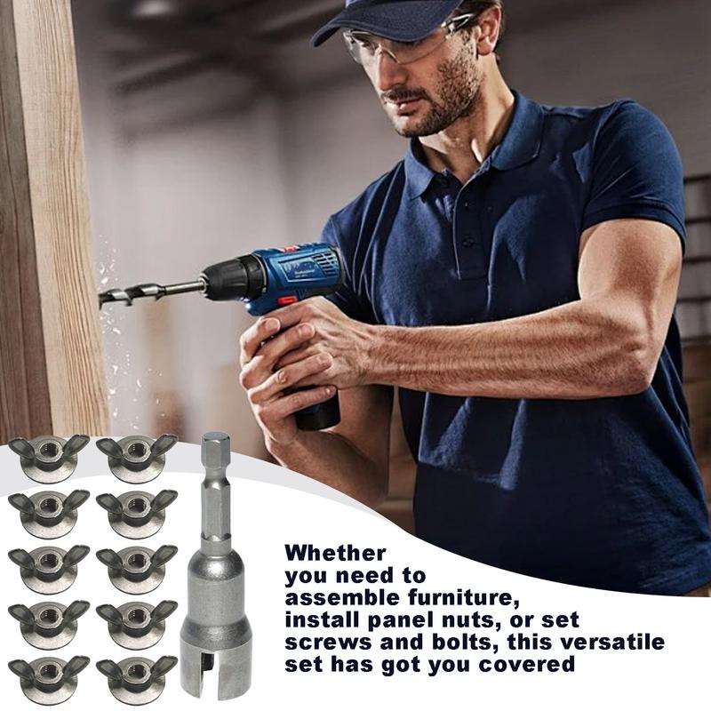 Wing Nut Kit 1/4-Inch Steel Er - Woodworking Kits For Adults ulasan dan harga